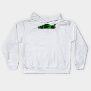 MCLAREN P1 GREEN Kids Hoodie